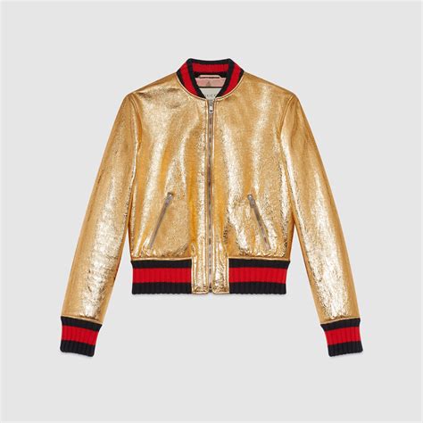 gucci bomber gold|gucci bomber jacket black.